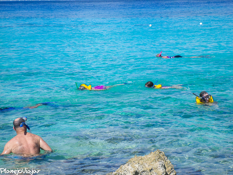 Snorkel na Playa Azul