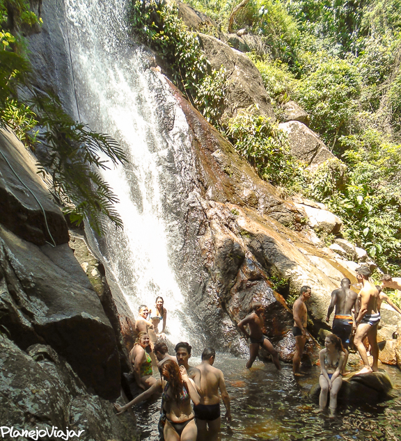 Cachoeira da Feiticeira em Ilha Grande